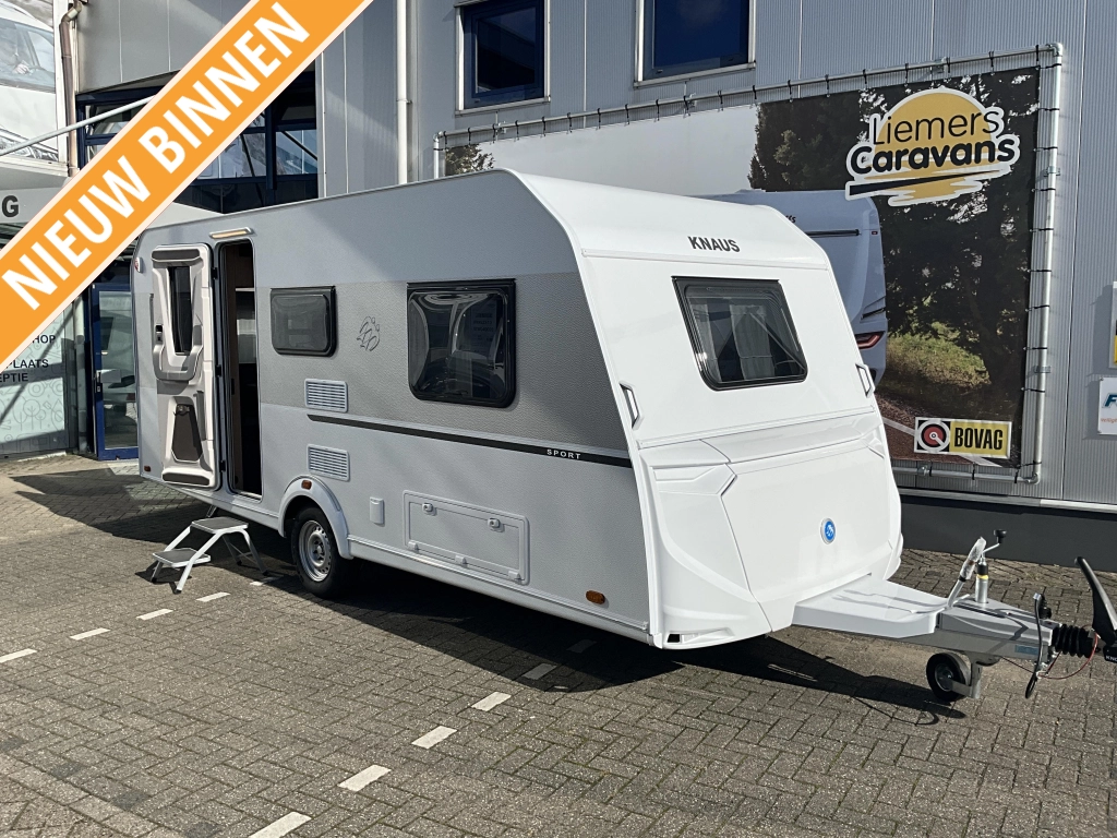 Knaus Sport 500 EU GRATIS MOVER-ENKELE BED