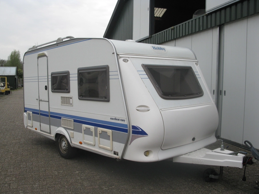 Hobby Excellent Easy 400 SF bj 2003 met fietsdrager