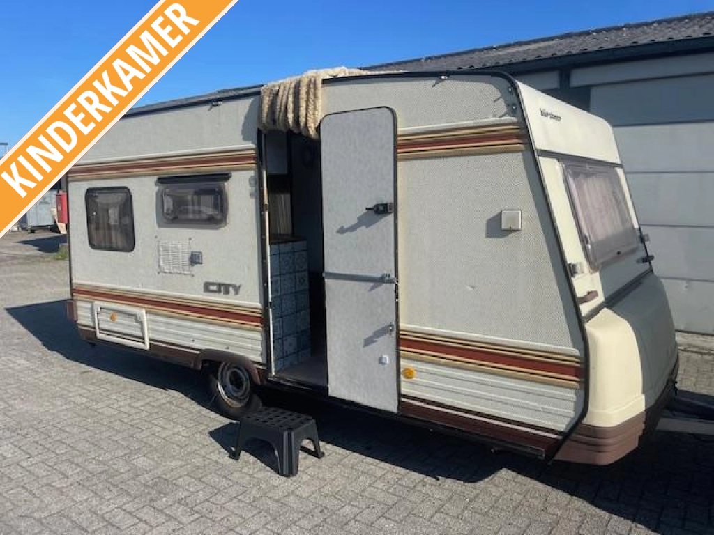 Bürstner City 450 stapelbed zit tent+luifel