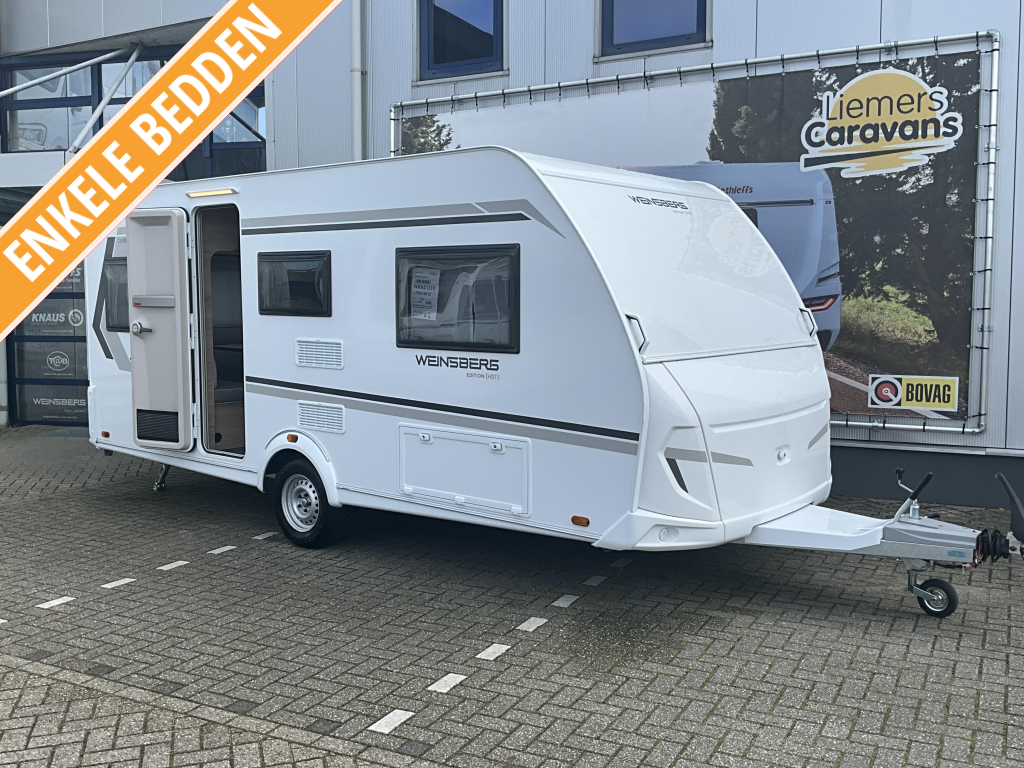 Weinsberg CaraOne Edition HOT 480 EU ENKELE BEDDEN-ACTIE MODEL