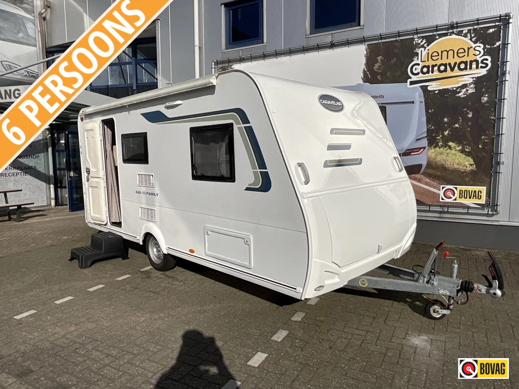 Caravelair Alba Family 466 STAPELBED-VOORTENT