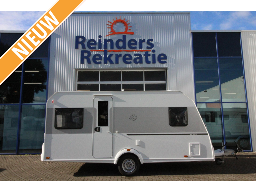 Knaus Sport 450 FU Frans bed & rondzit!