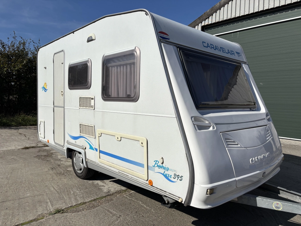 Caravelair Bahia de Luxe 395 vastbed treinzit lichtgew