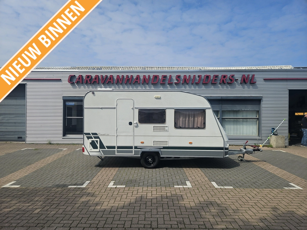 Chateau Caratt 390 caravan in zeergoedestaat