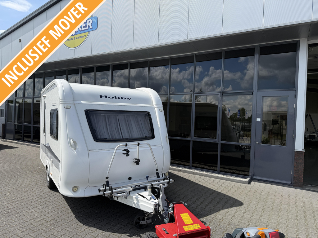 Hobby De Luxe 350 TB Kompakt + WC + Mover 2012