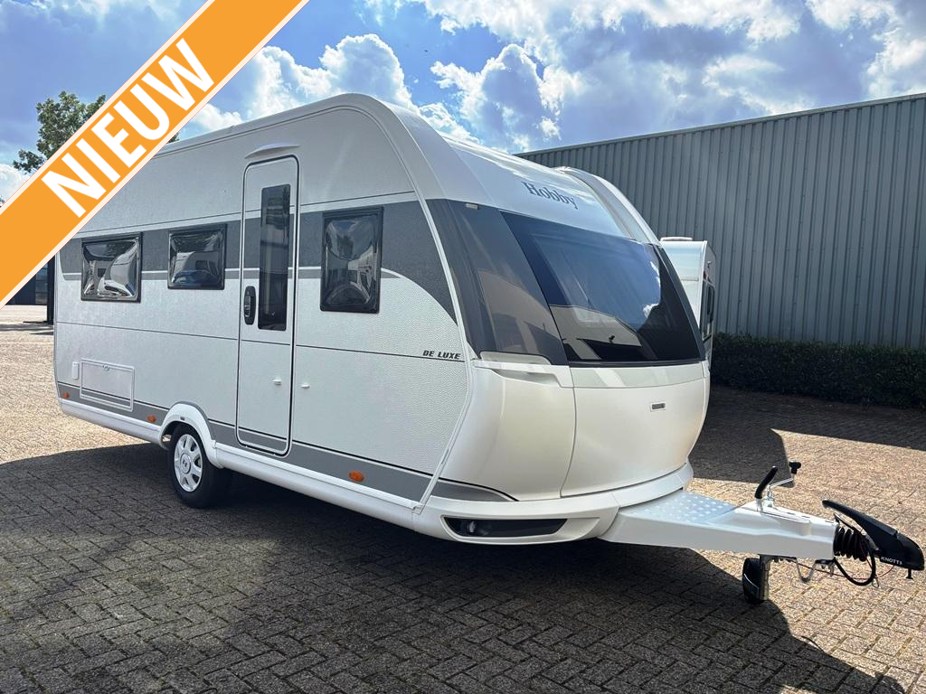 Hobby De Luxe 460 LU met 2 aparte bedden