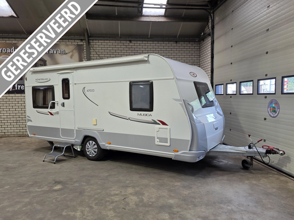 LMC Musica 470 D Frans bed/ Mover/Voortent