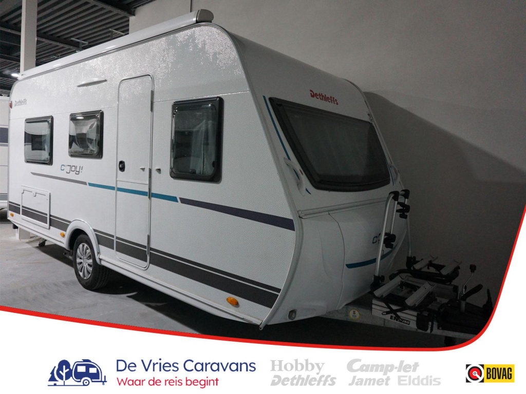 Dethleffs C'Joy 460 LE 2 enkele bedden,mover