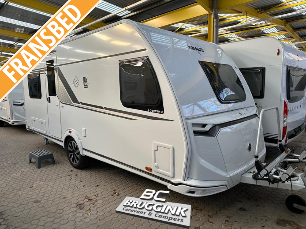 Knaus Sudwind Black Selection 500 FU  Frans Bed  Vloerverwarmin