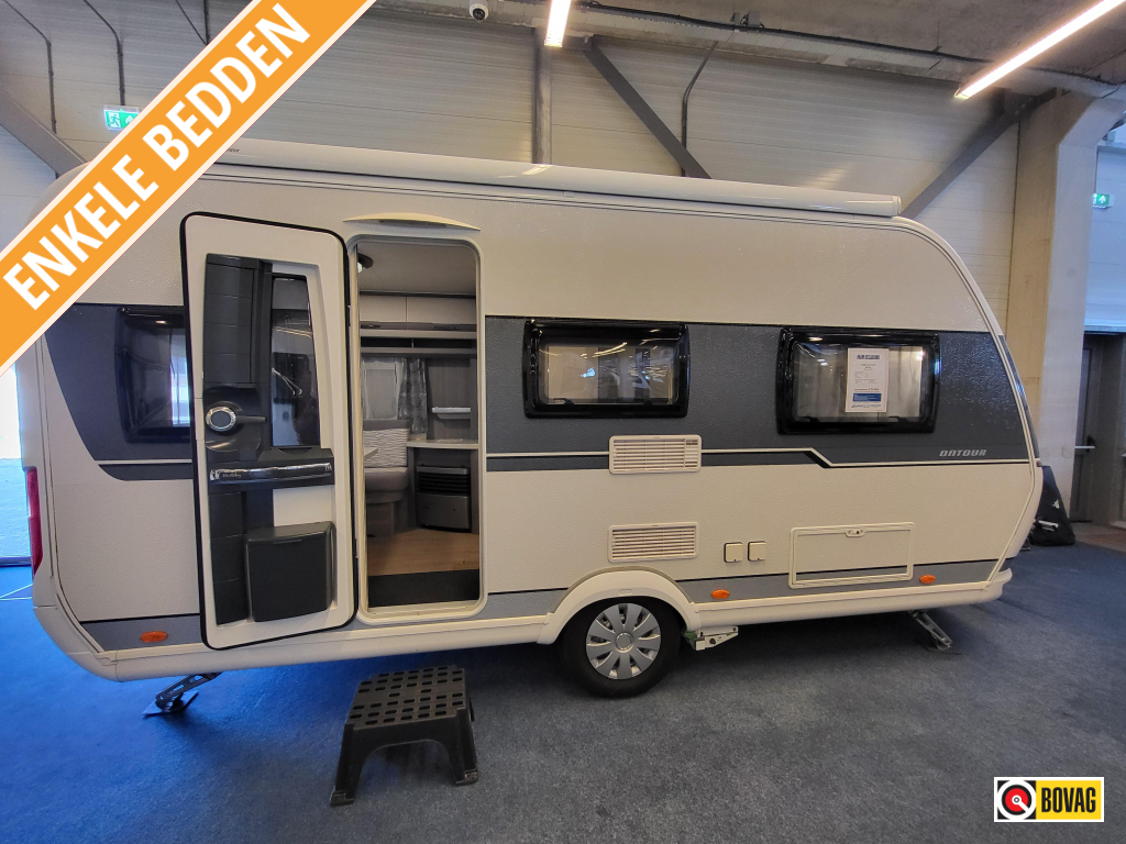 Hobby On Tour 460 DL mover, tent, cas.luifel