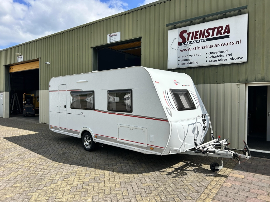Bürstner Premio Life 480 TS vast bed zitje mover zgan