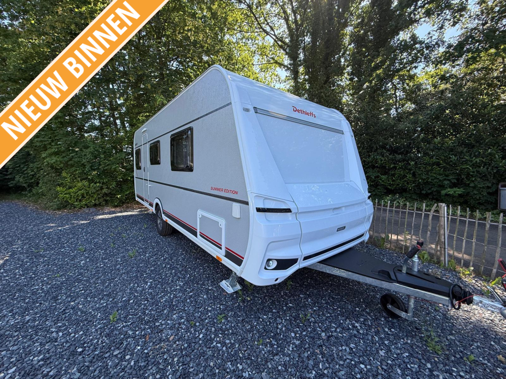 Dethleffs Summer Edition 530 DR vloerverwarming queensbed