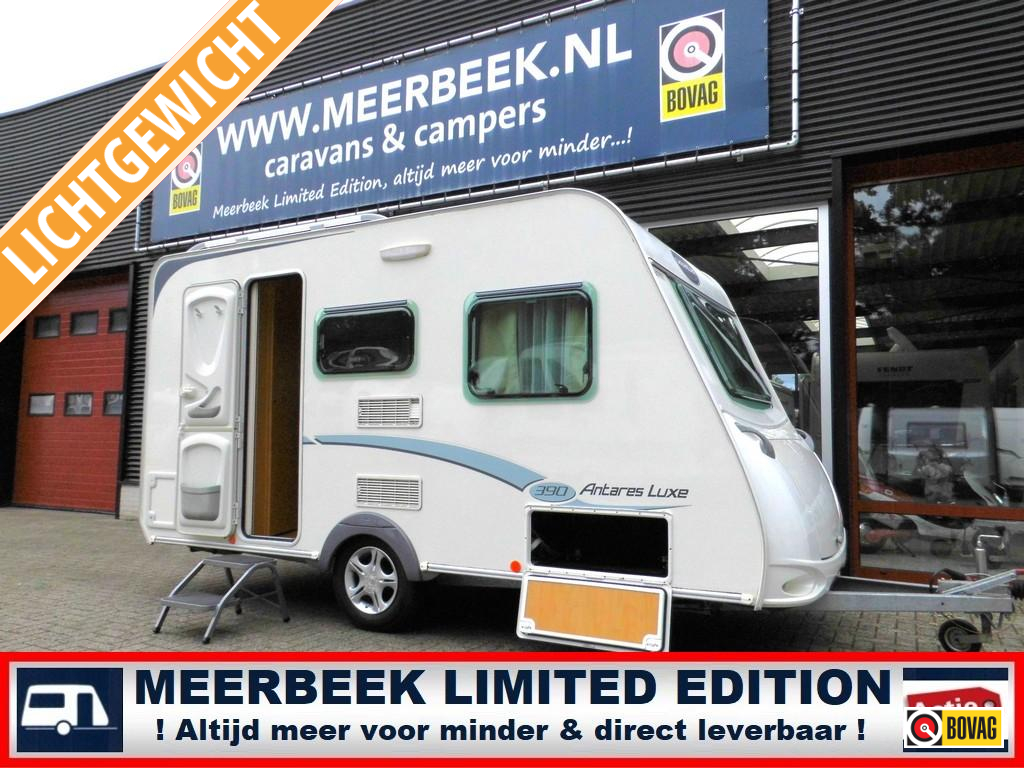 Caravelair Antares Luxe 390 820 kg LEEG+VOORTENT/LUIF