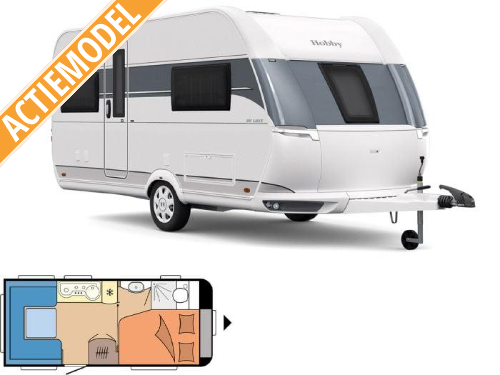 Hobby De Luxe 460 UFE 2026 ACTIEmodel caravan !
