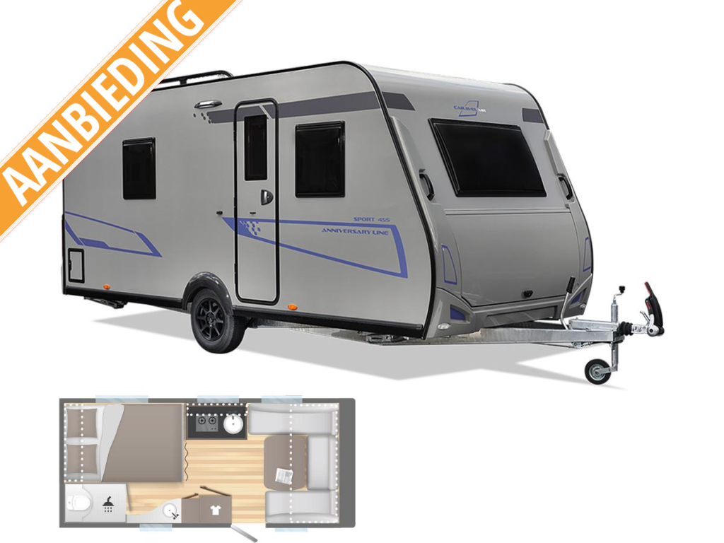 Caravelair Sport Line 455 Anniversary Line 2025 Aanbieding !!!