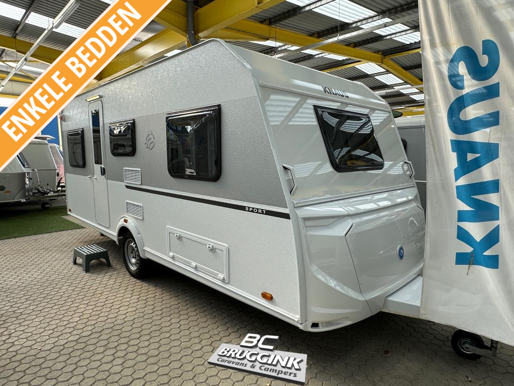 Knaus Sport 500 EU - ENKELE BEDDEN 1700 KG