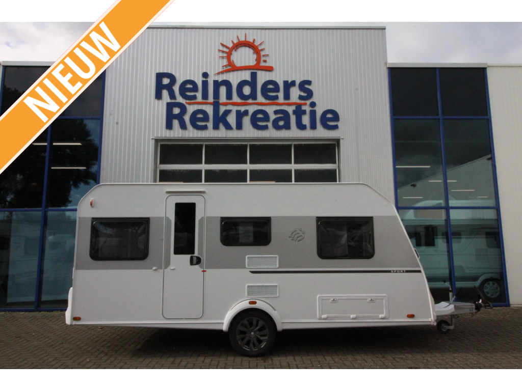 Knaus Sport 460 EU Enkele bedden & GFK dak!