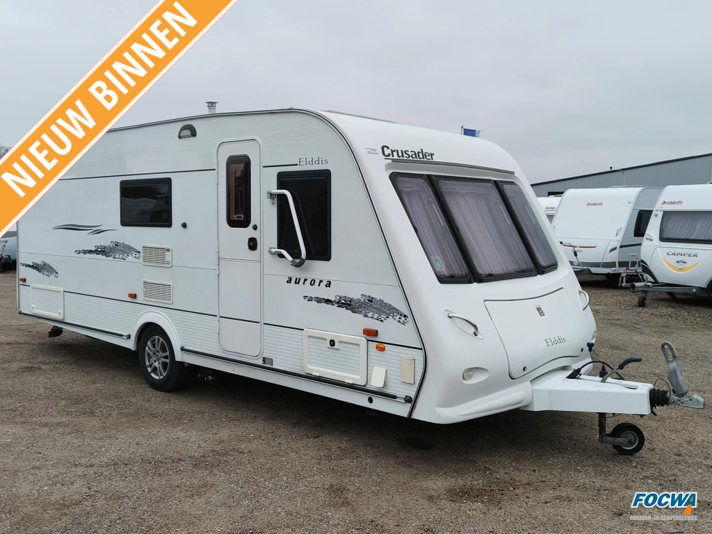 Elddis Crusader Aurora 530 Mover Dwarsbed Zit Toilet