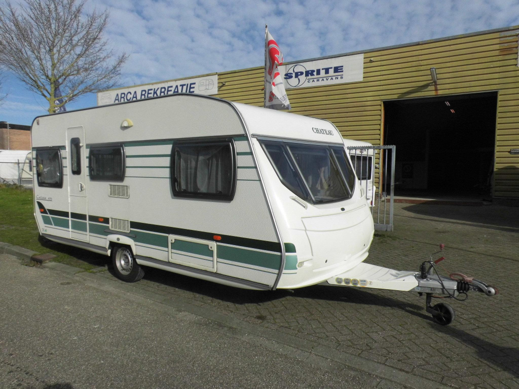 Chateau Calista 470 2x enkele bedden, luifel