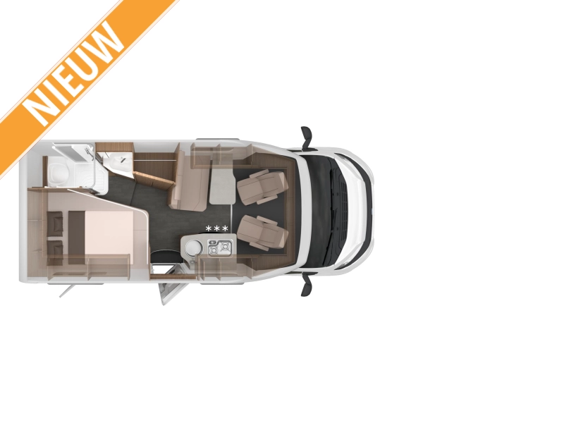 Knaus Van TI Vansation 550 MF MODEL 2027, AUTOMAAT!