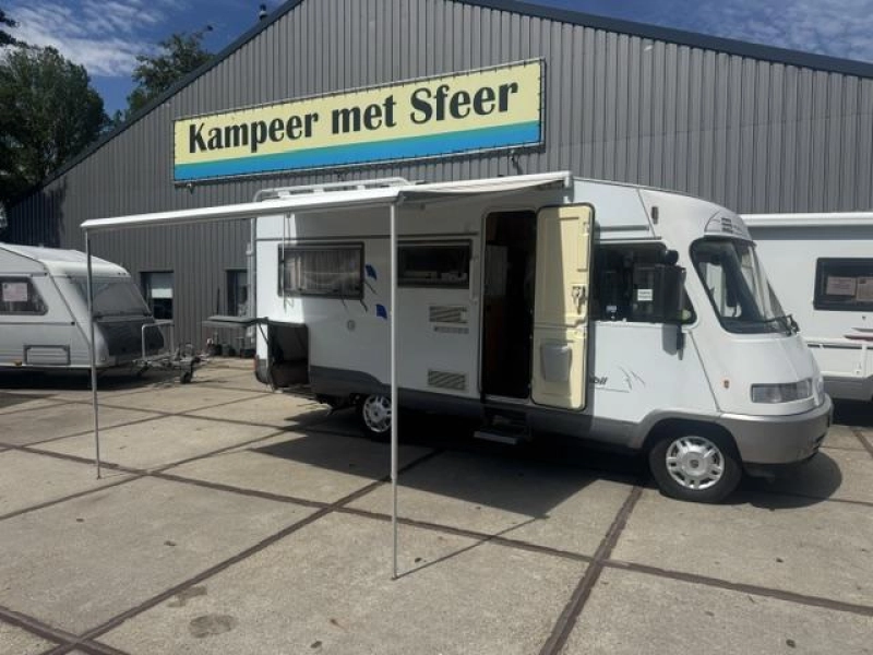 Hymer B 574 FRANSBED + HEFBED