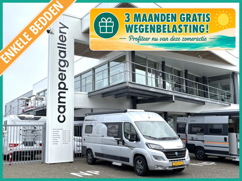 Knaus BoxStar Lifetime 600 PLATINUM ENKELE BEDD