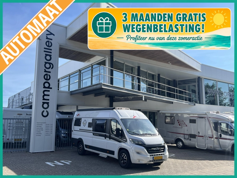 Malibu Van Charming 640 LE ENKELE BEDDEN + EURO6
