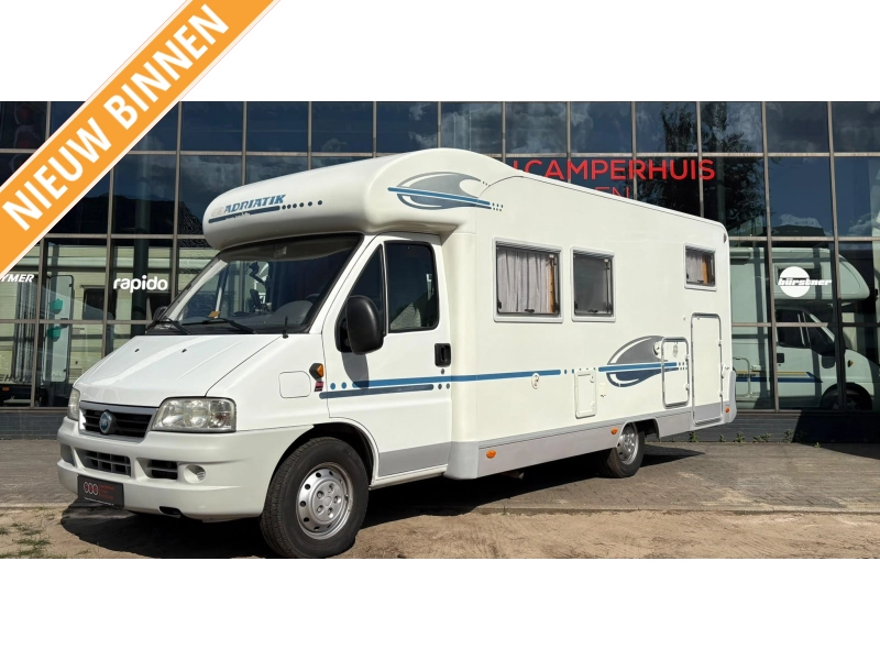 Adria Coral 660 SL EnkeleBedden,Airco,130PK