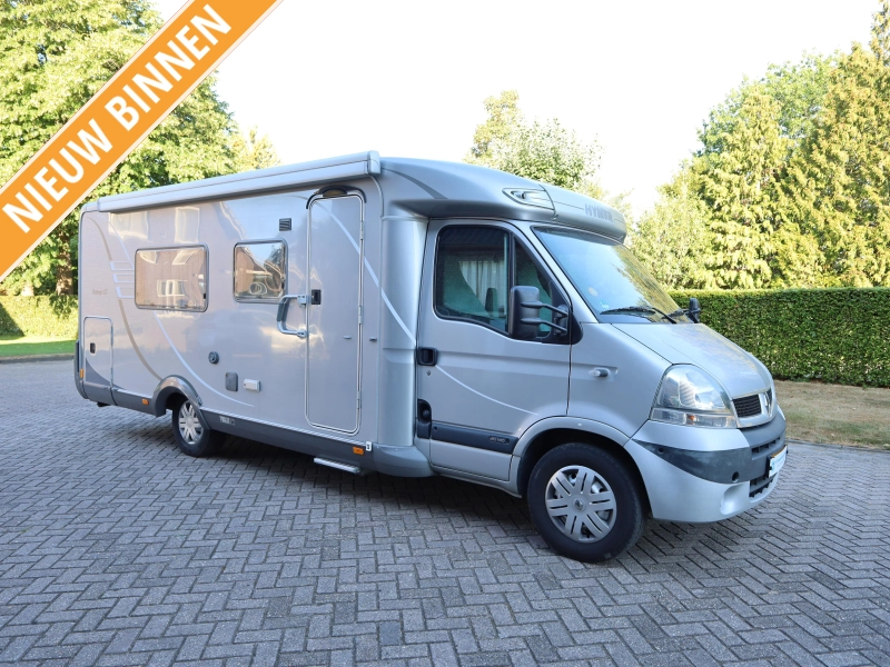 Hymer Tramp 676 GT lage enkele bedden