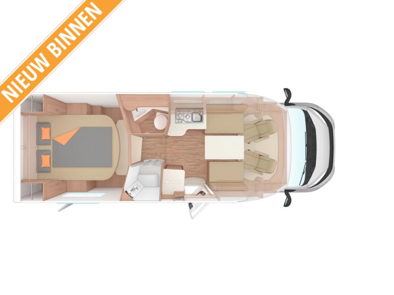 Weinsberg CaraSuite Spicy 700 DX AUTOMAAT FACE 2 FACE 2027