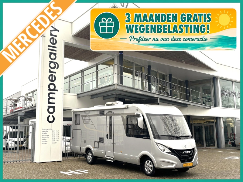 Hymer B-MC I 680 ENKELE BEDDEN+HEFBED AUT