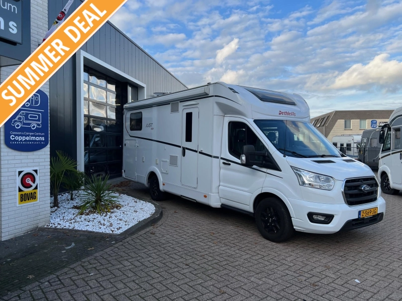 Dethleffs Just Go T 7055 EB automaat, schotel met tv
