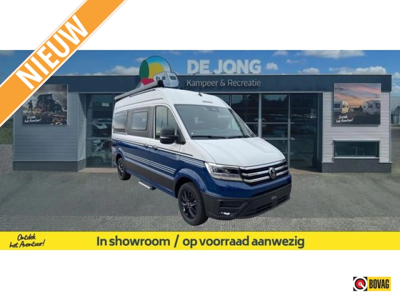Eriba Car 600 Candy White - Ocean Blue VW