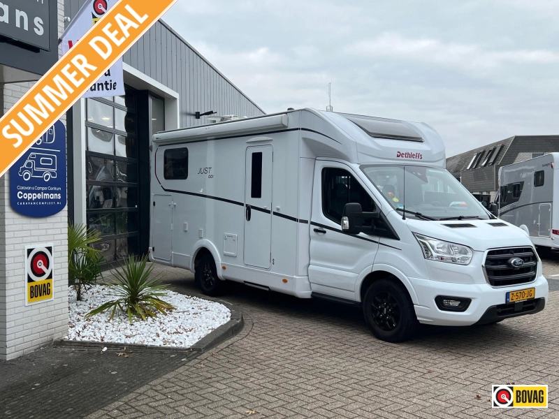 Dethleffs Just 90 T T6815 airco, enkele bed