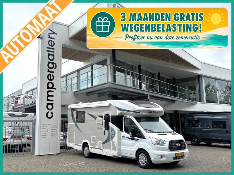 Chausson Titanium 758 EB QUEENSBED + HEFBED