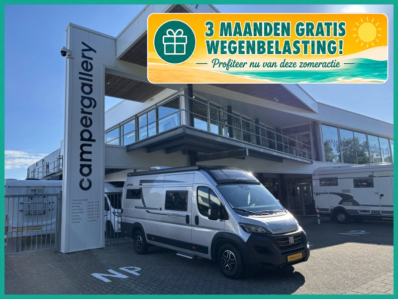 Adria Coral 600 SL 140PK Lengtebedden Garage