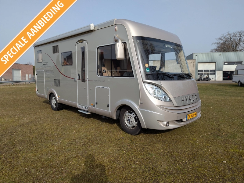 Hymer B 578 Enkele bedden + Weinig Km