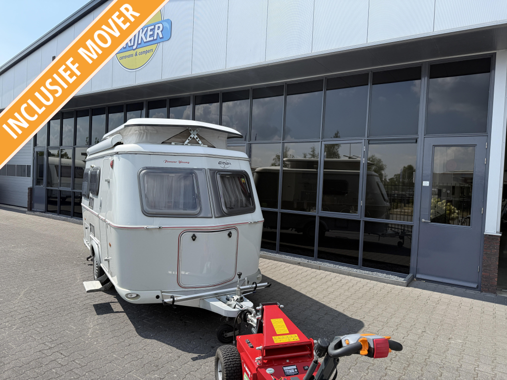 Eriba Touring Triton 430 FEY Bed + Zit WC Luifel Mover