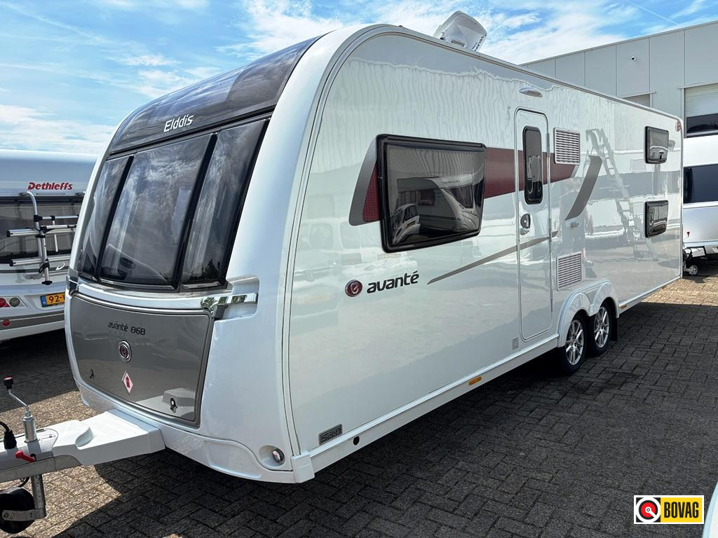 Elddis Avante 868 met stapelbed