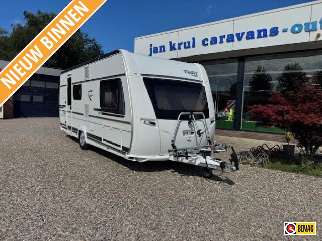 Fendt Bianco Selection 515 SKM voortent fietsenrek thule