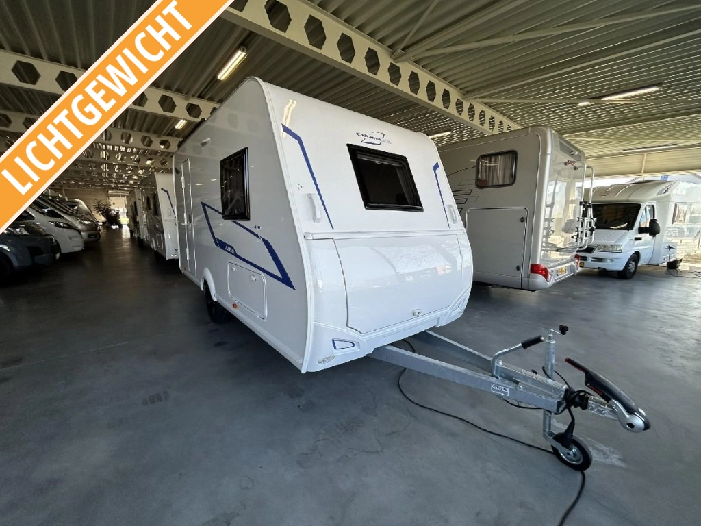 Caravelair Alba 400 Dwarsbed + Lichtgewicht