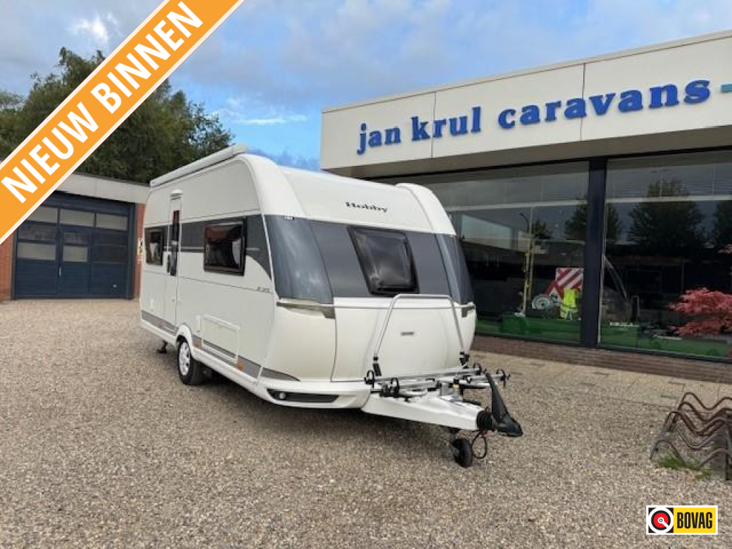 Hobby De Luxe 460 UFE mover luifel fietsenrek