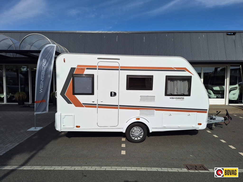 Weinsberg CaraOne Edition HOT 390 QD VOORTENT / VASTBED