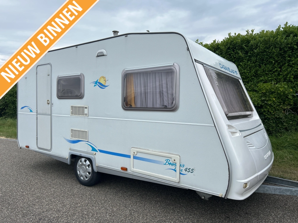 Caravelair Brasilia Luxe 455 FIETSENREK TOILET LUIFEL