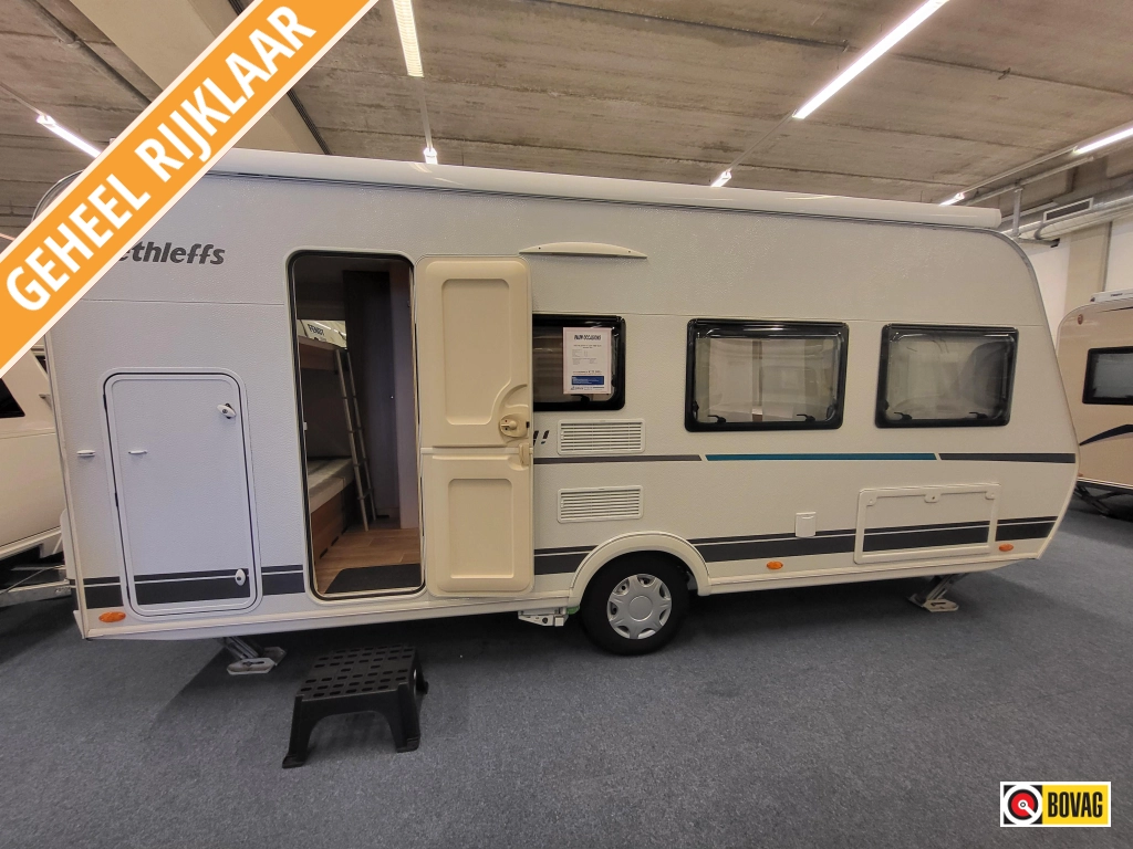Dethleffs C'Joy 480 QLK luifel, mover, fietsenr.