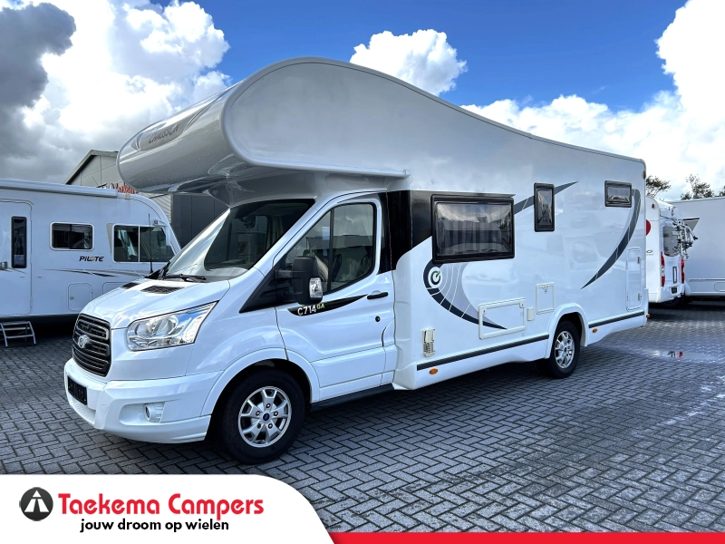 Chausson Flash 714 GA Vastbed/Alkoof/Euro6/2017