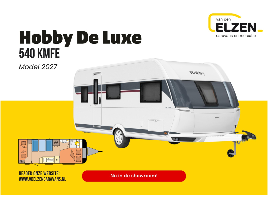 Hobby De Luxe 540 KMFE Model 2027
