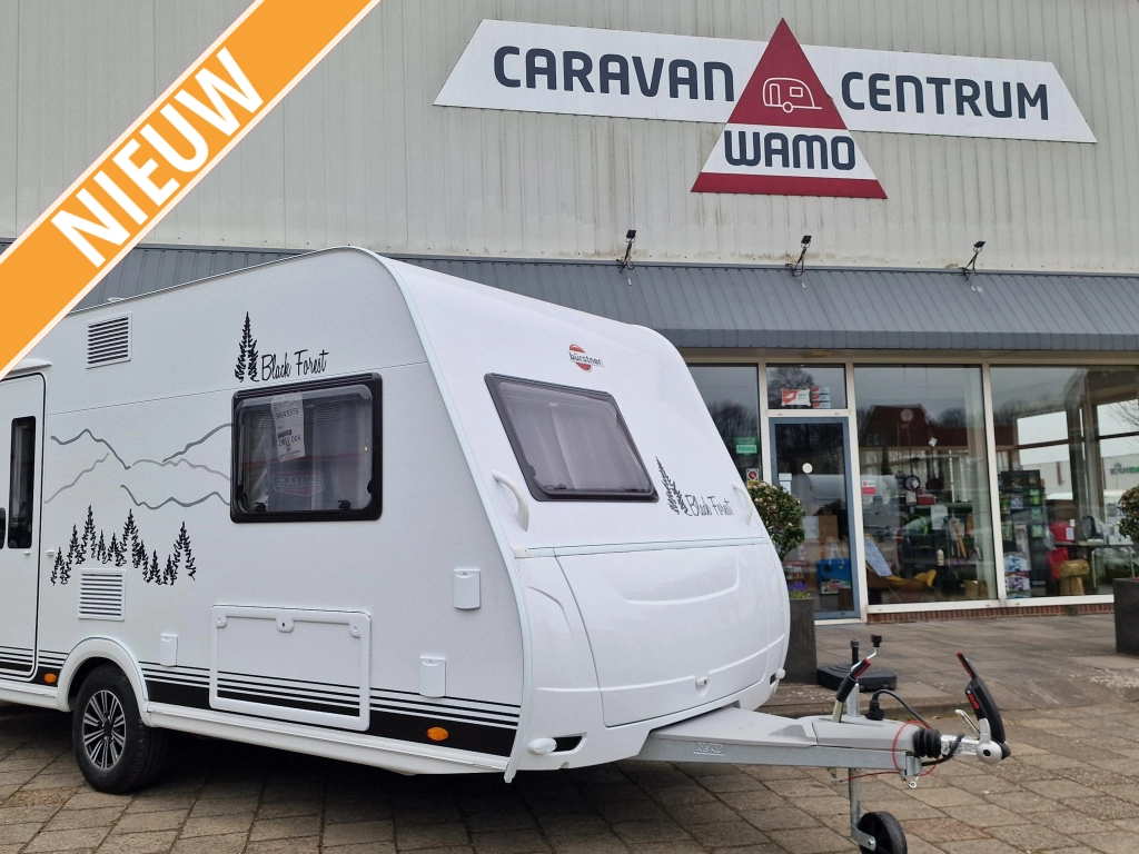 Bürstner Premio Black Forest 455 TS AANBIEDING + DOUCHE!