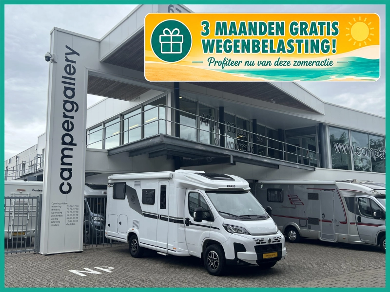 Knaus Platinum Selection ENKELE BEDDEN + 9-TR AUT