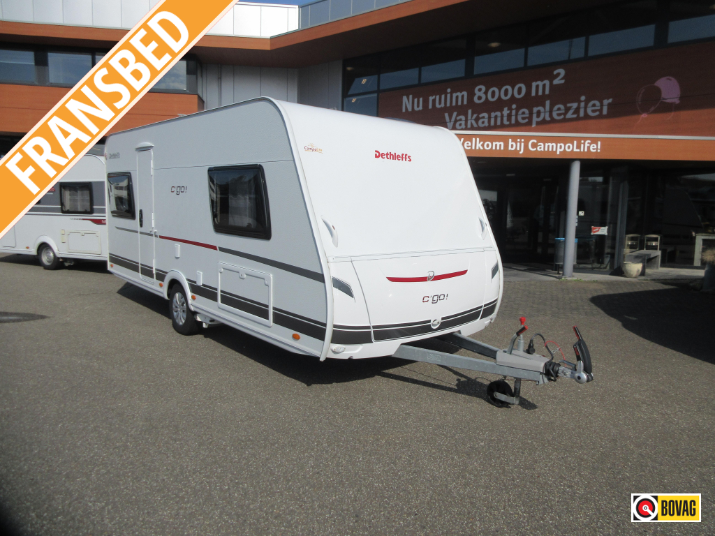 Dethleffs C'Go 495 FR MOVER, VOORTENT, LUIFEL
